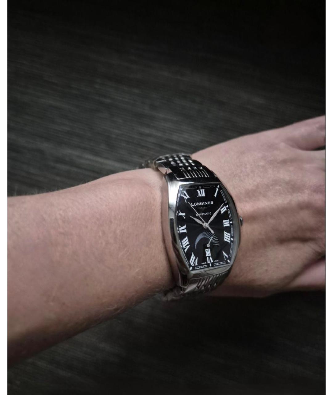LONGINES Серебряные стальные часы, фото 6