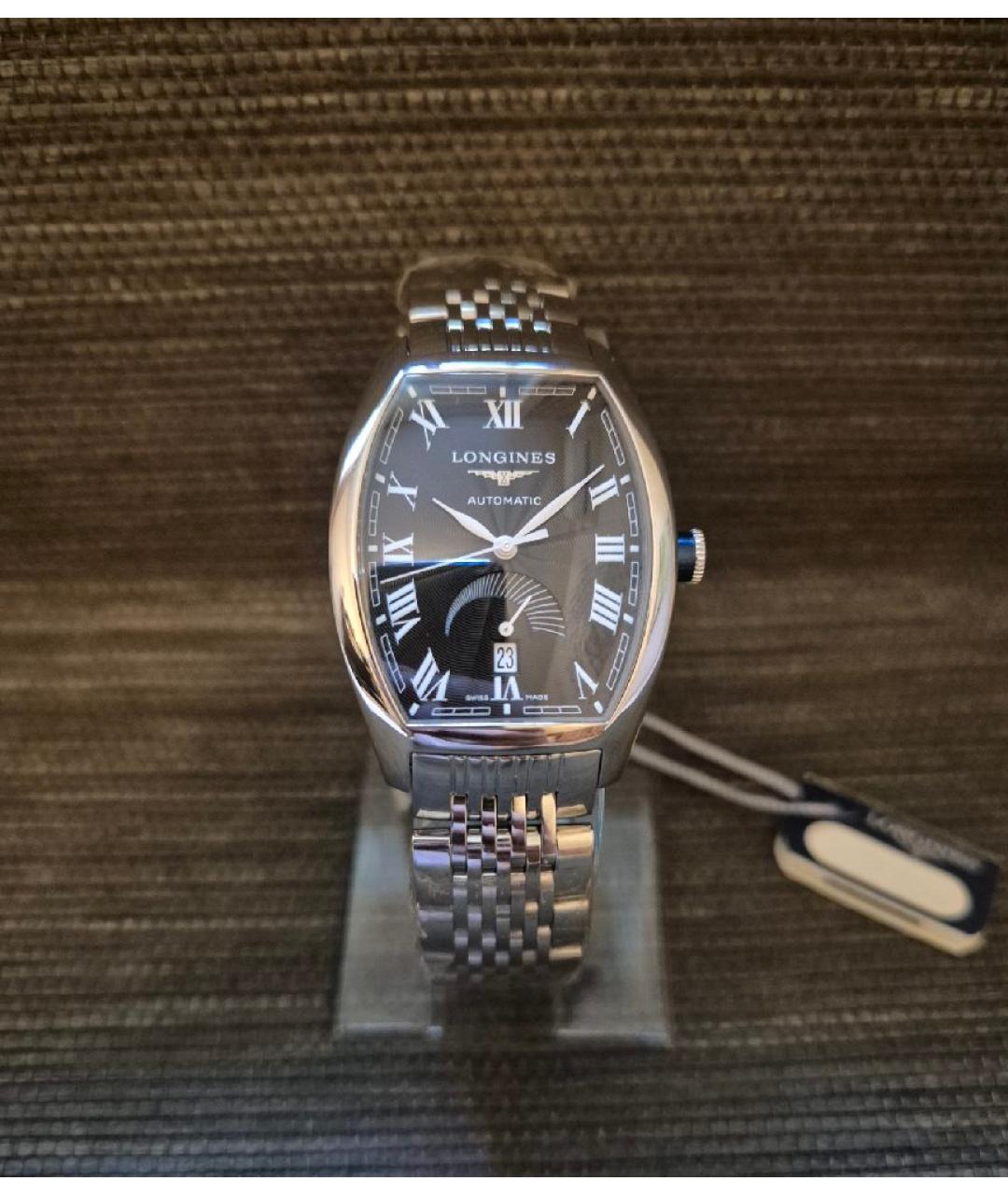 LONGINES Серебряные стальные часы, фото 2