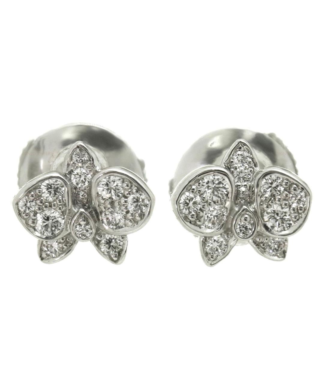CARTIER Серебряные серьги из белого золота, фото 1