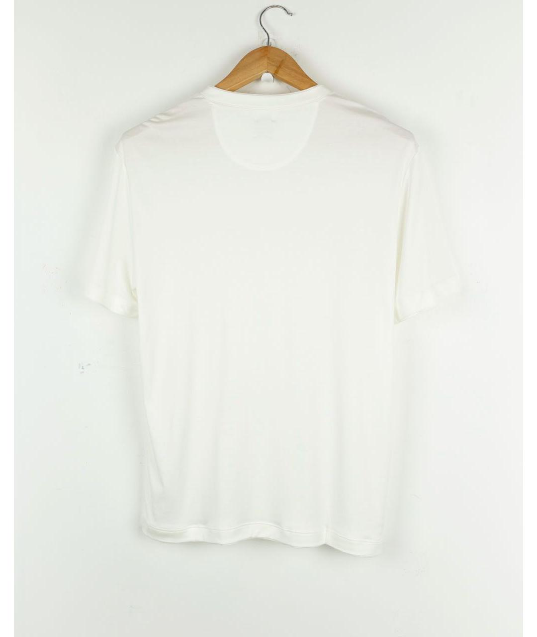 ELEVENTY Белая хлопковая футболка, фото 2