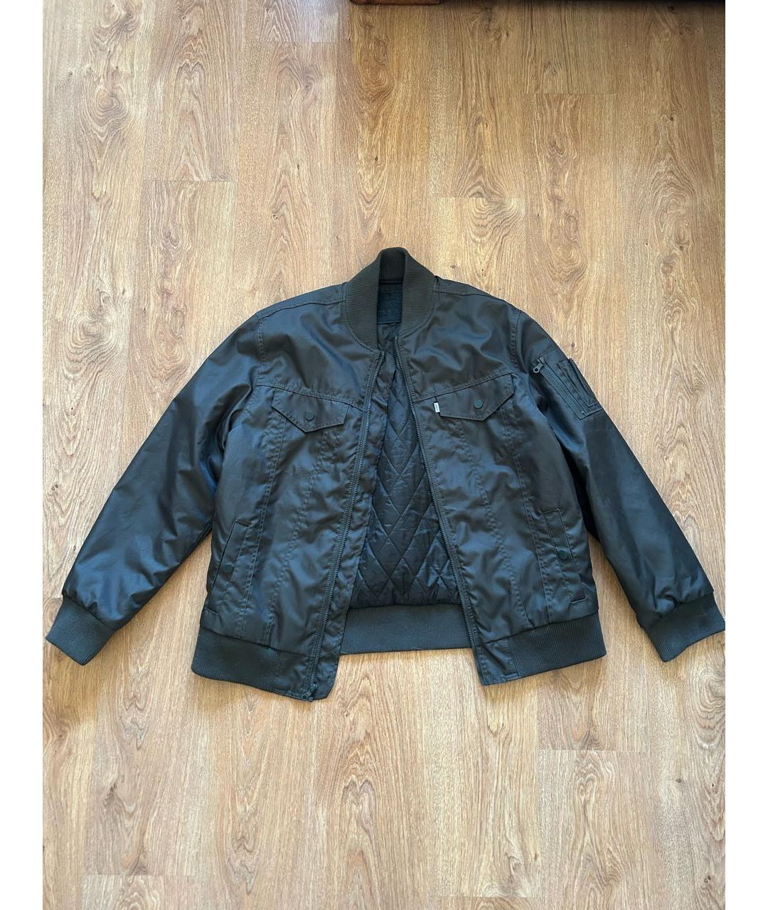 LEVI'S Хаки полиэстеровая куртка, фото 9