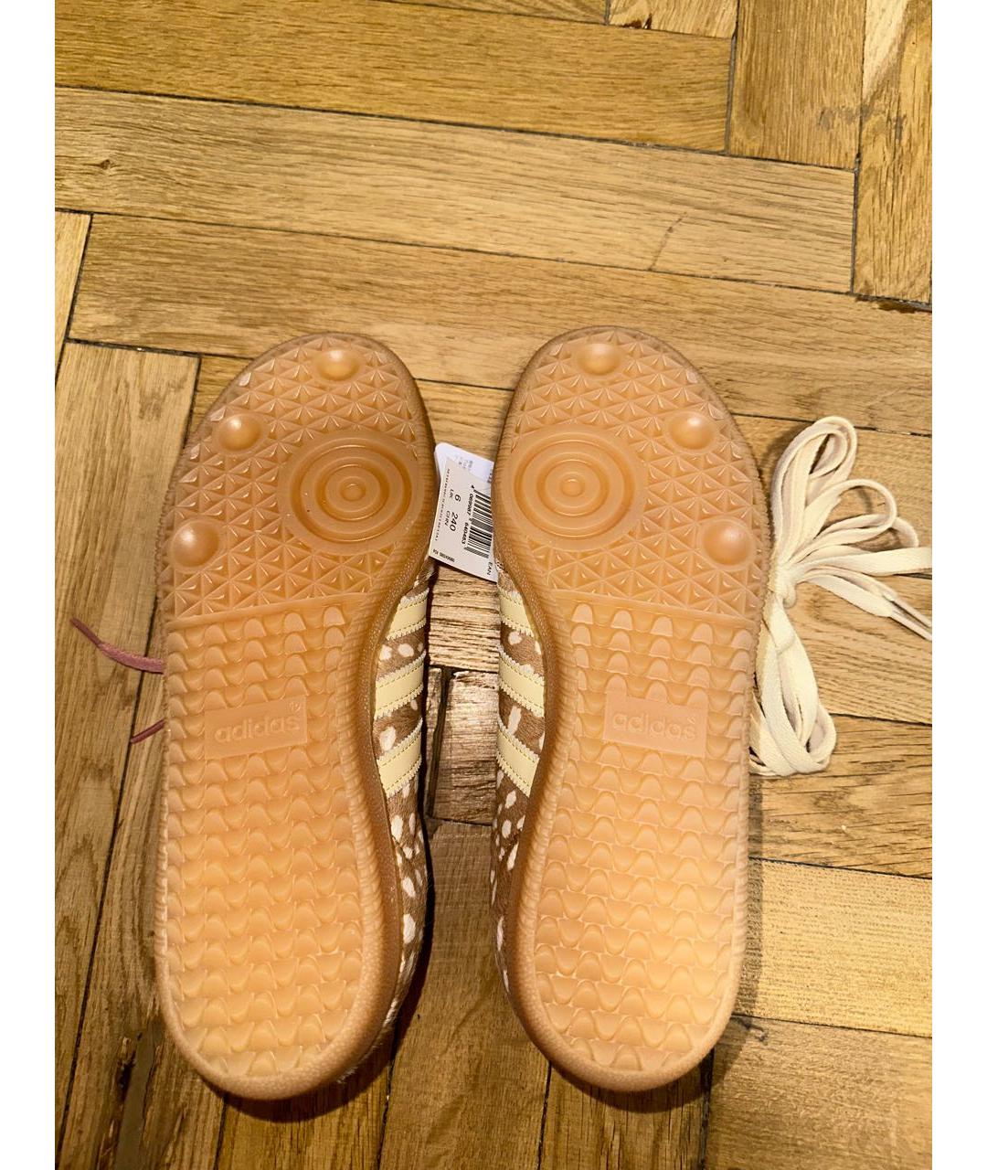 ADIDAS Коричневые кеды, фото 5