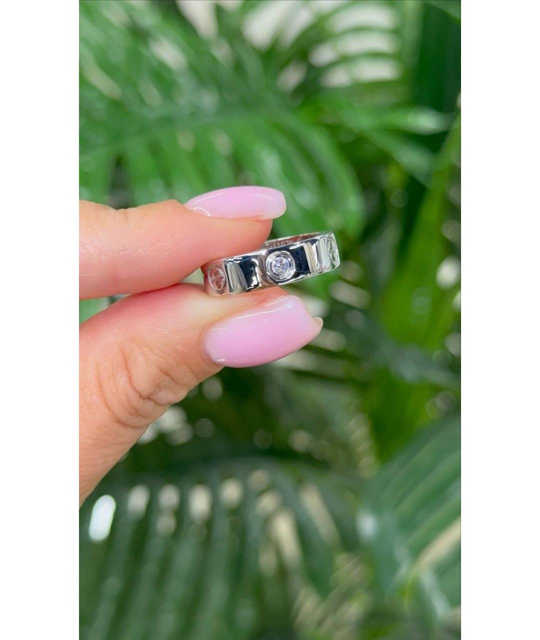 CARTIER Серебряное кольцо из белого золота, фото 5