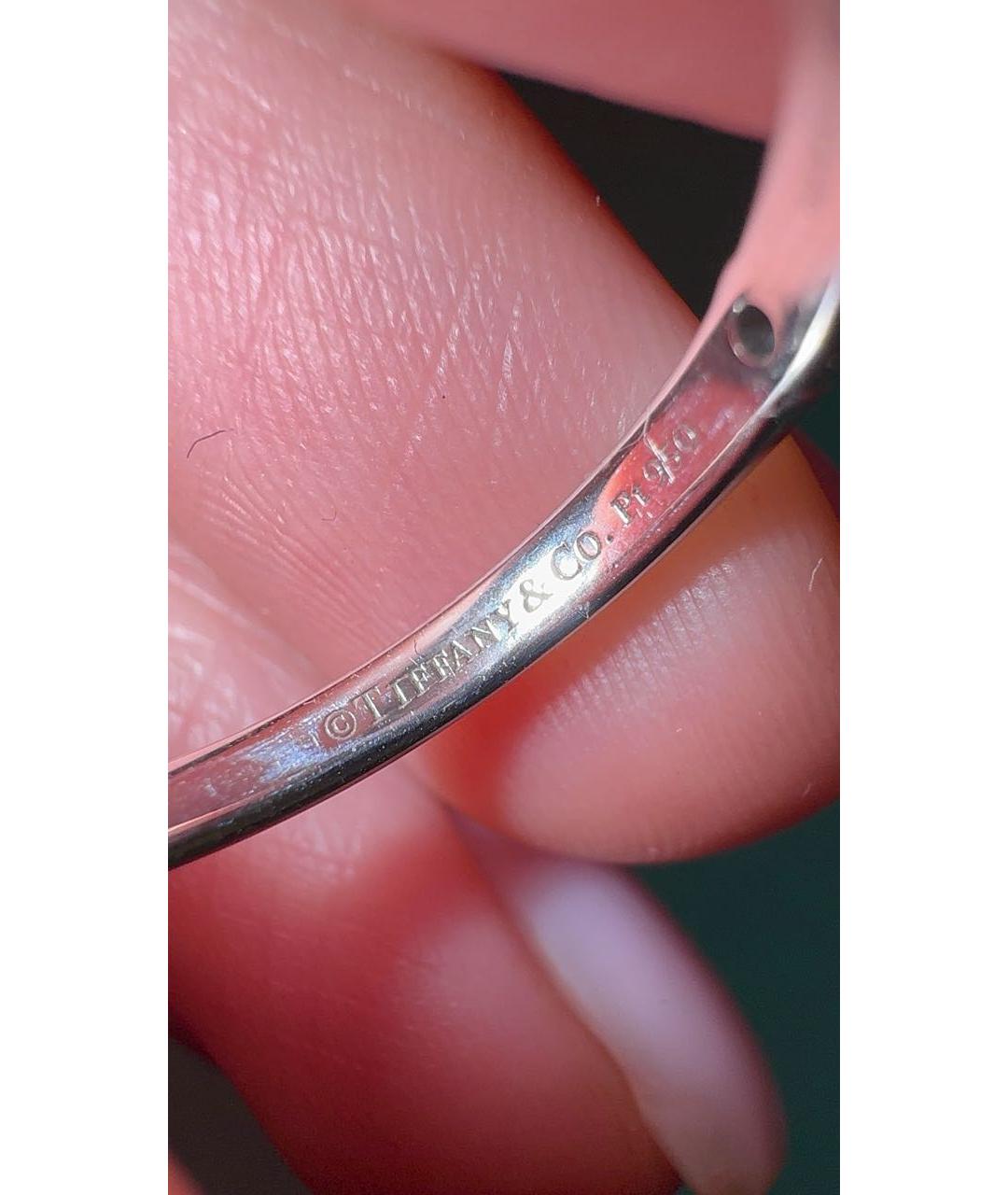 TIFFANY&CO Серебряное платиновое кольцо, фото 2