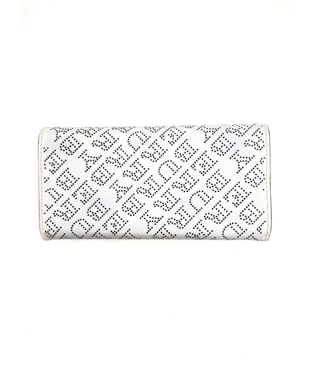 BURBERRY Белый кожаный кошелек, фото 2