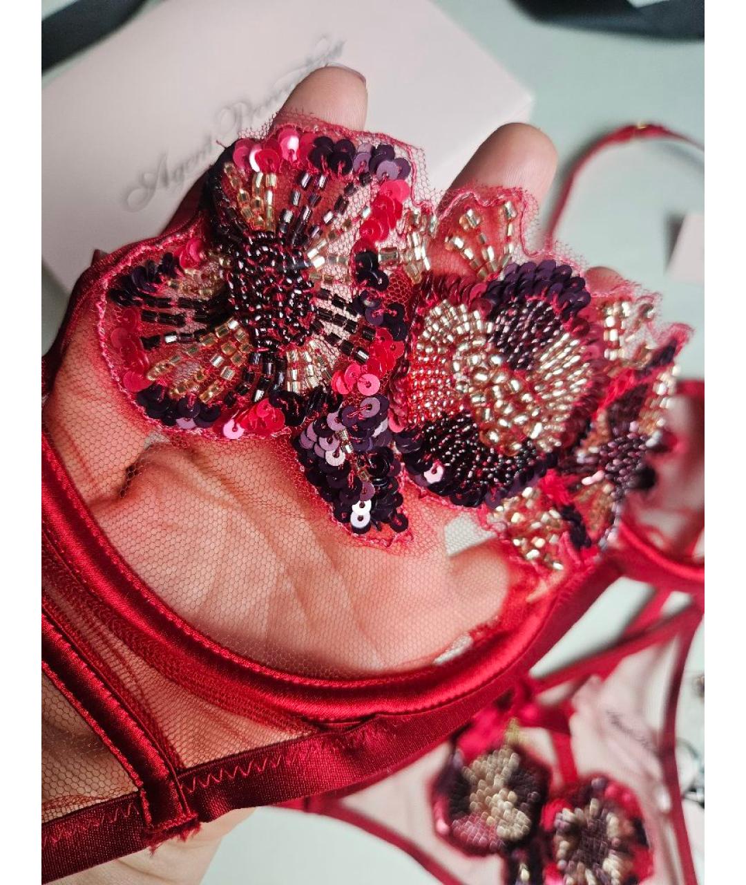 AGENT PROVOCATEUR Красный комплекты, фото 4