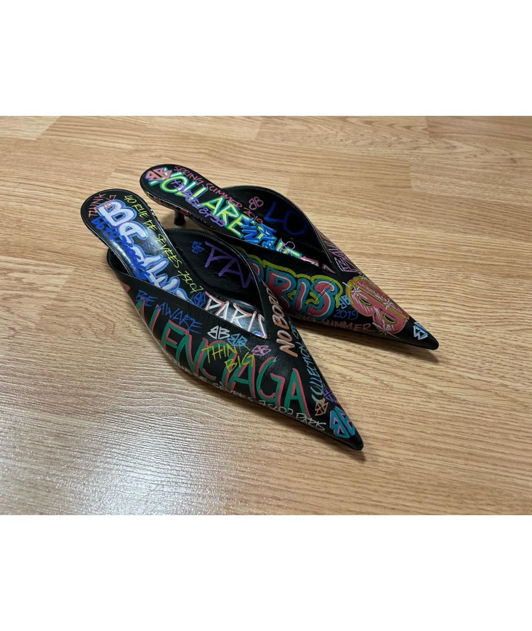 BALENCIAGA Мульти мюли, фото 2