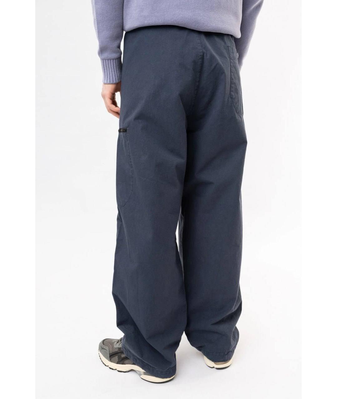 CP COMPANY Синие хлопковые повседневные брюки, фото 6