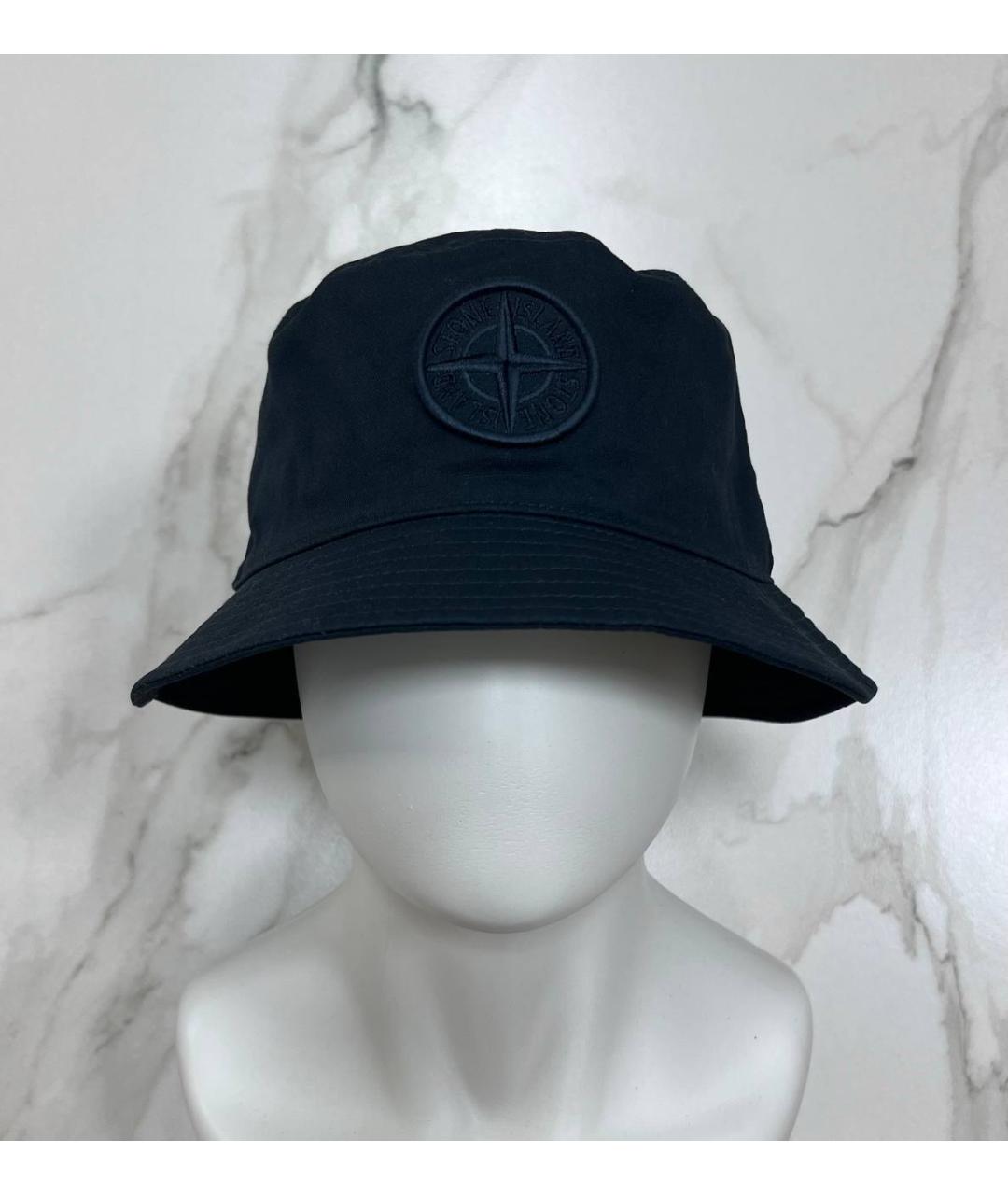 STONE ISLAND Темно-синяя шляпа, фото 1