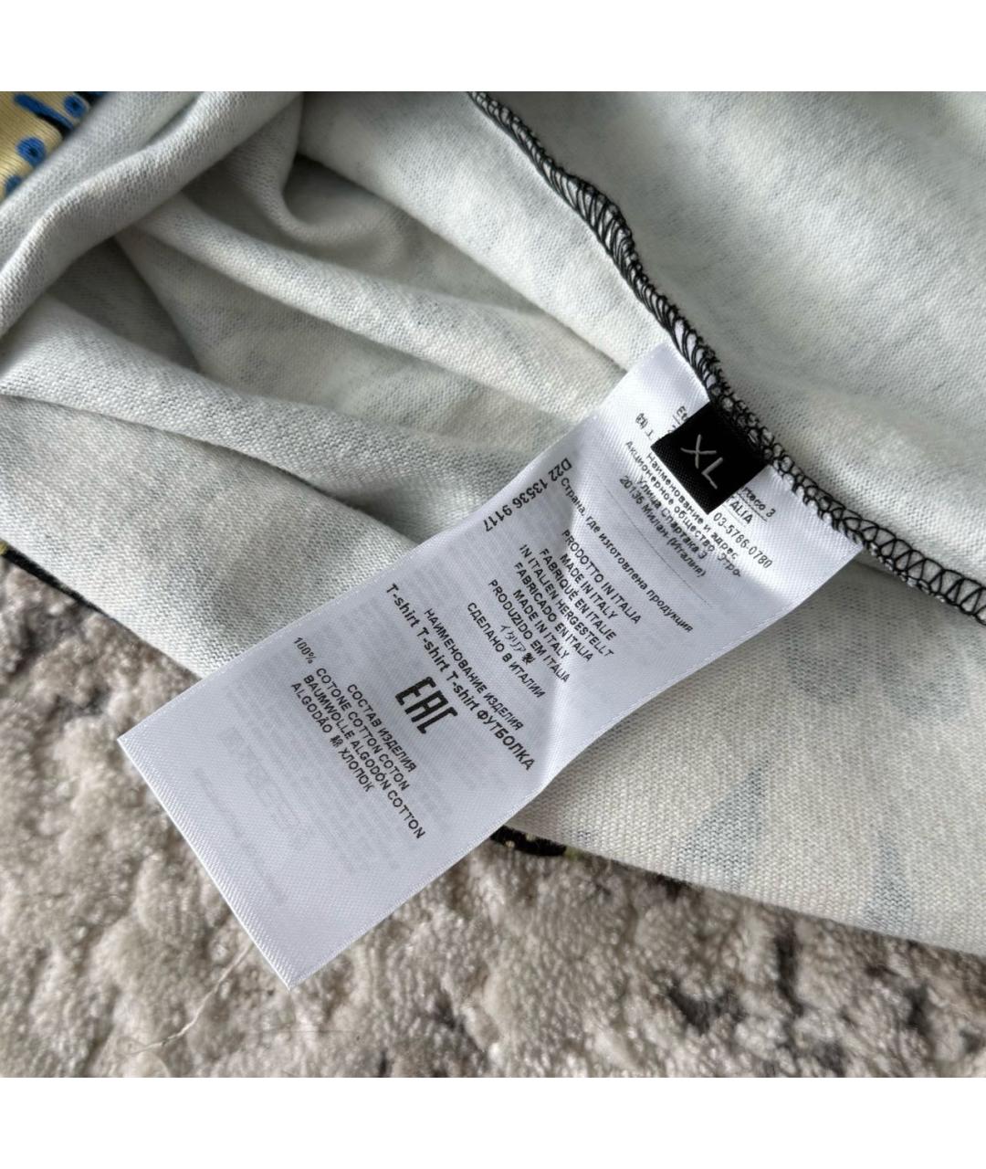 ETRO Мульти хлопковая футболка, фото 8