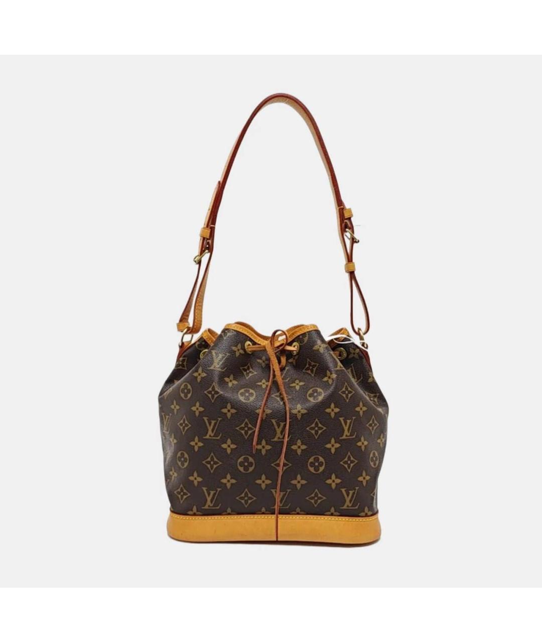 LOUIS VUITTON Коричневая канва сумка через плечо, фото 7