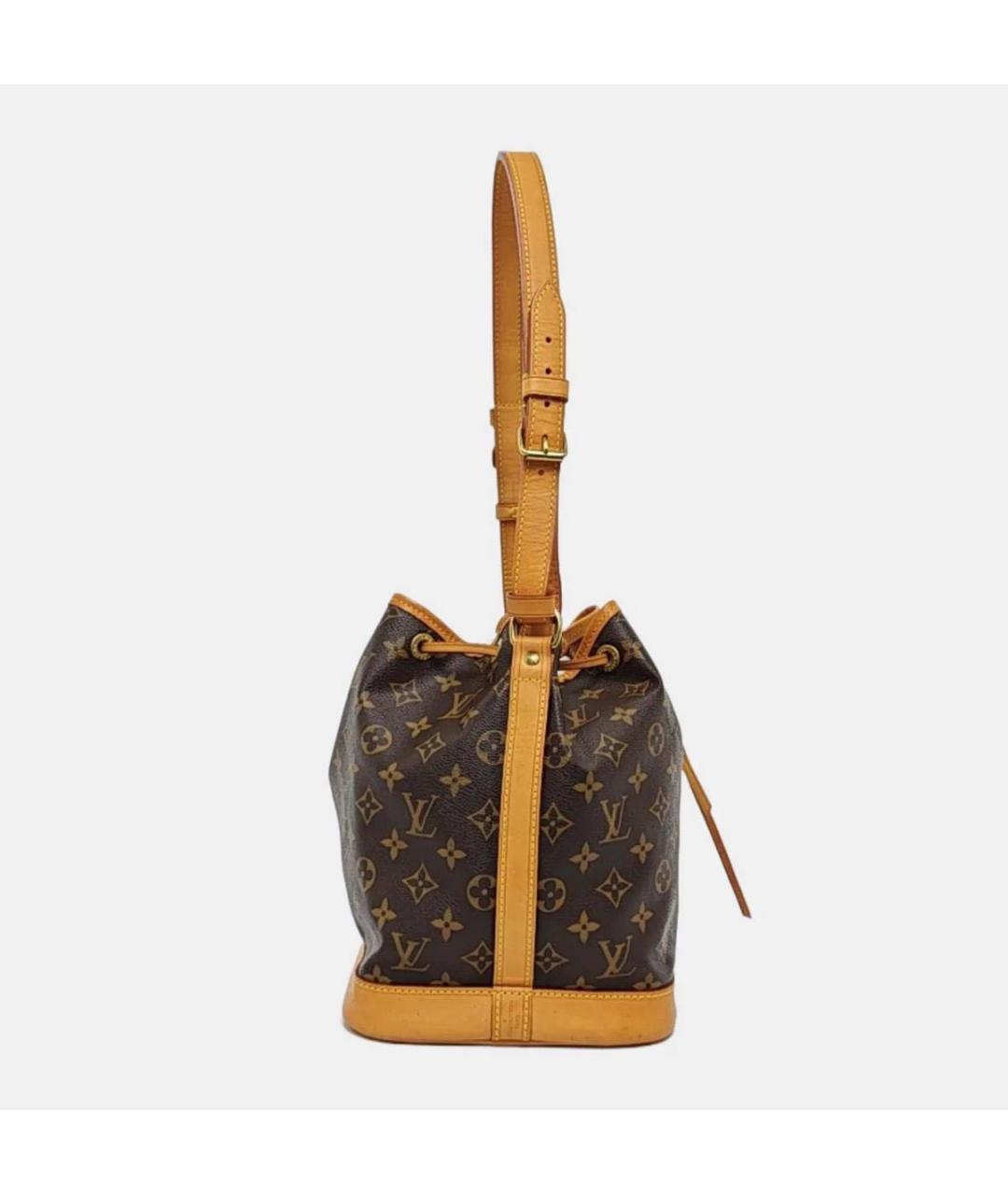 LOUIS VUITTON Коричневая канва сумка через плечо, фото 2