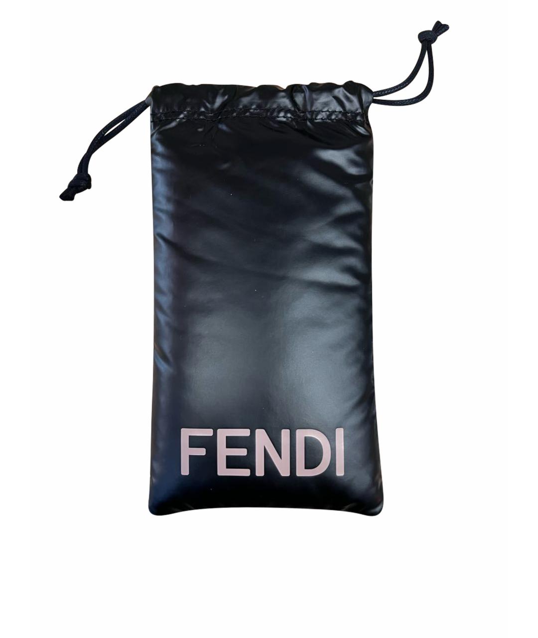 FENDI Черный брелок, фото 1
