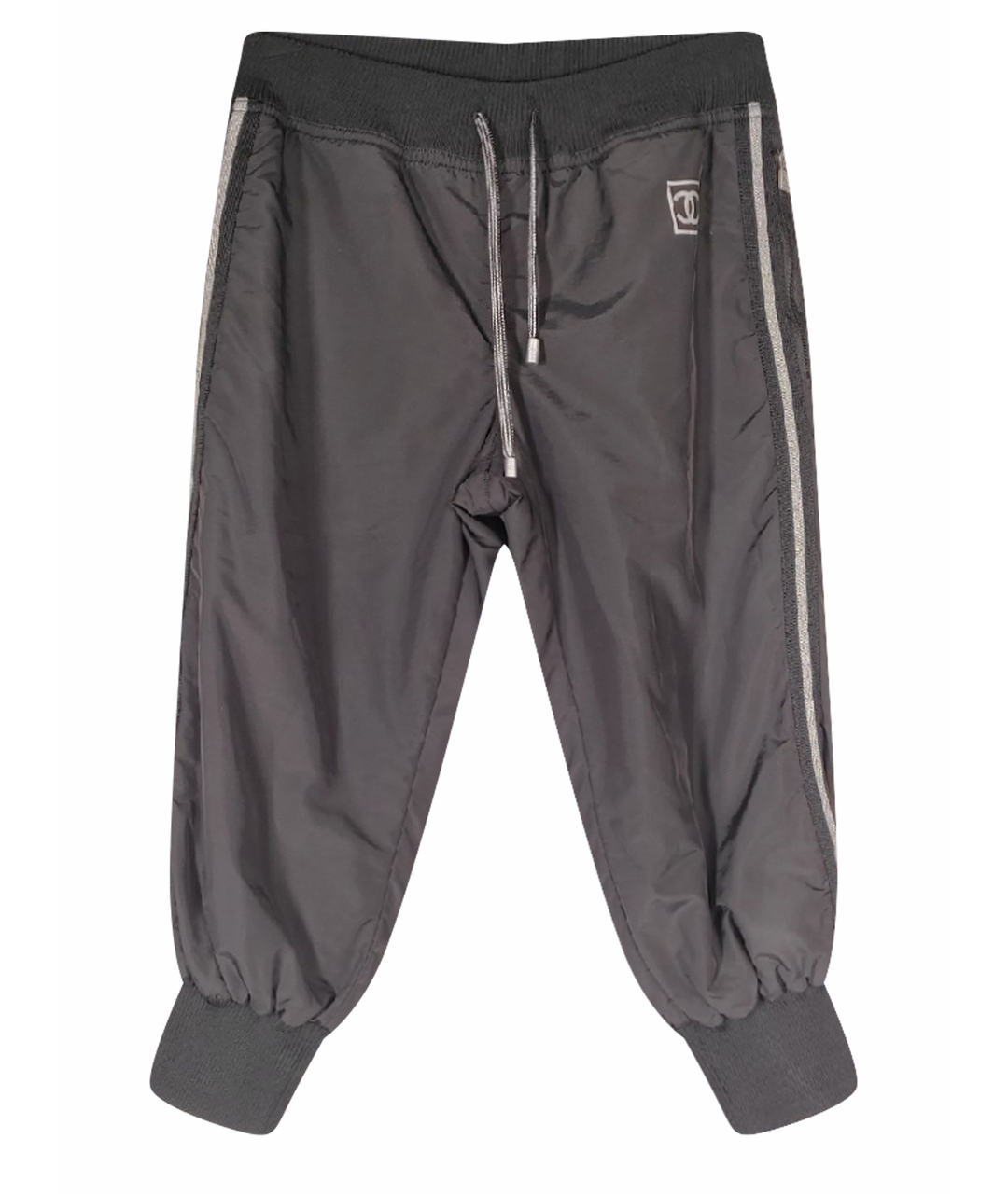 CHANEL Черные полиамидовые спортивные брюки и шорты, фото 1