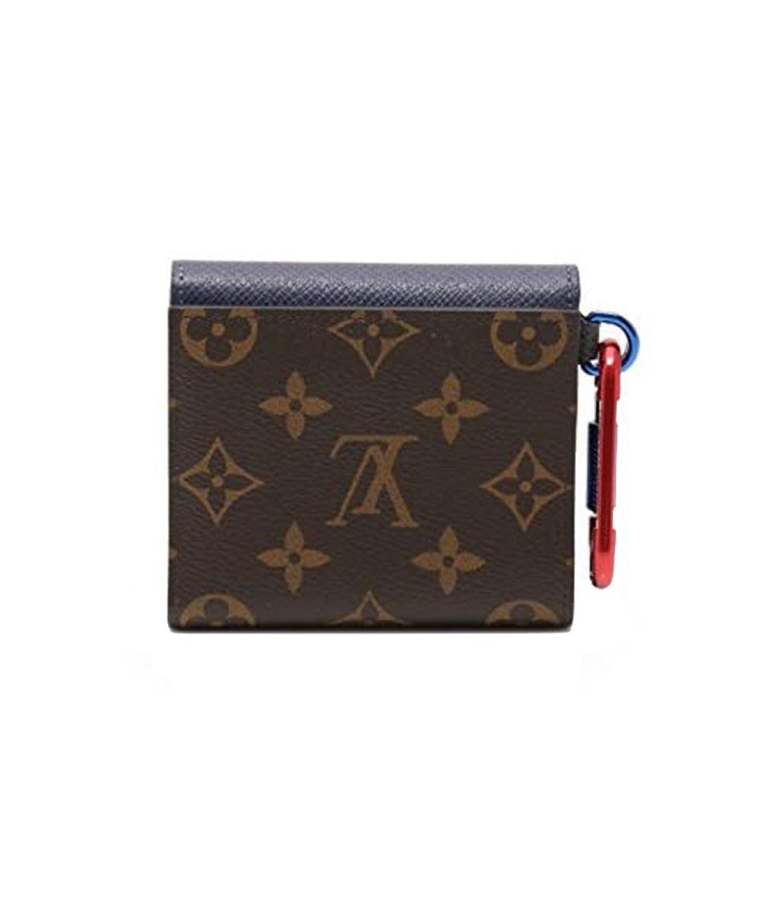 LOUIS VUITTON Коричневый кошелек, фото 3