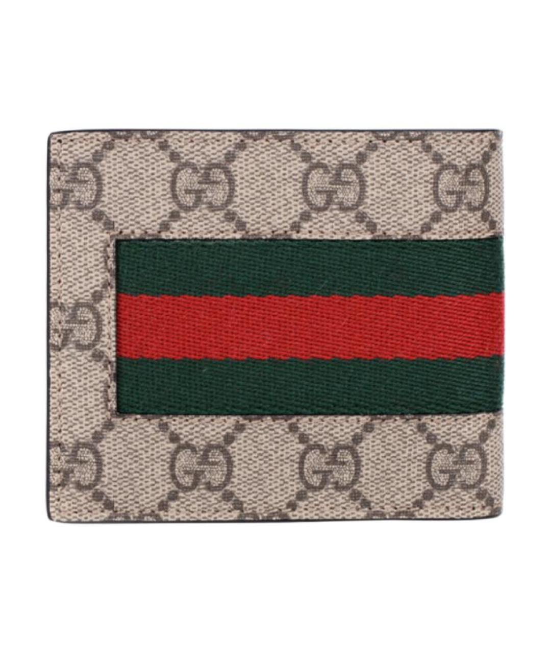 GUCCI Коричневый кошелек, фото 2