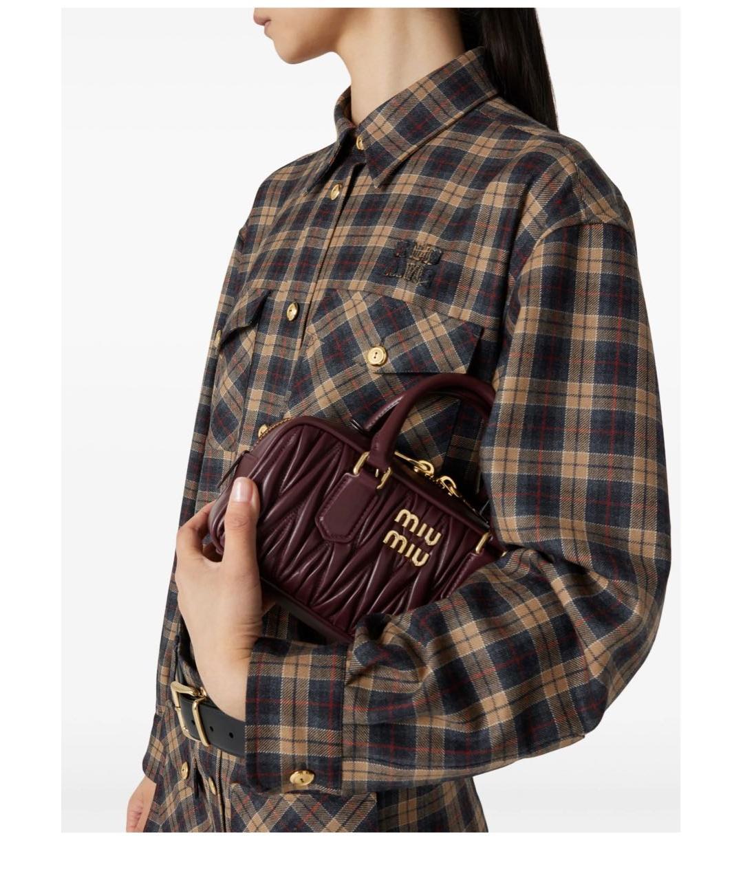 MIU MIU Мульти рубашка, фото 3