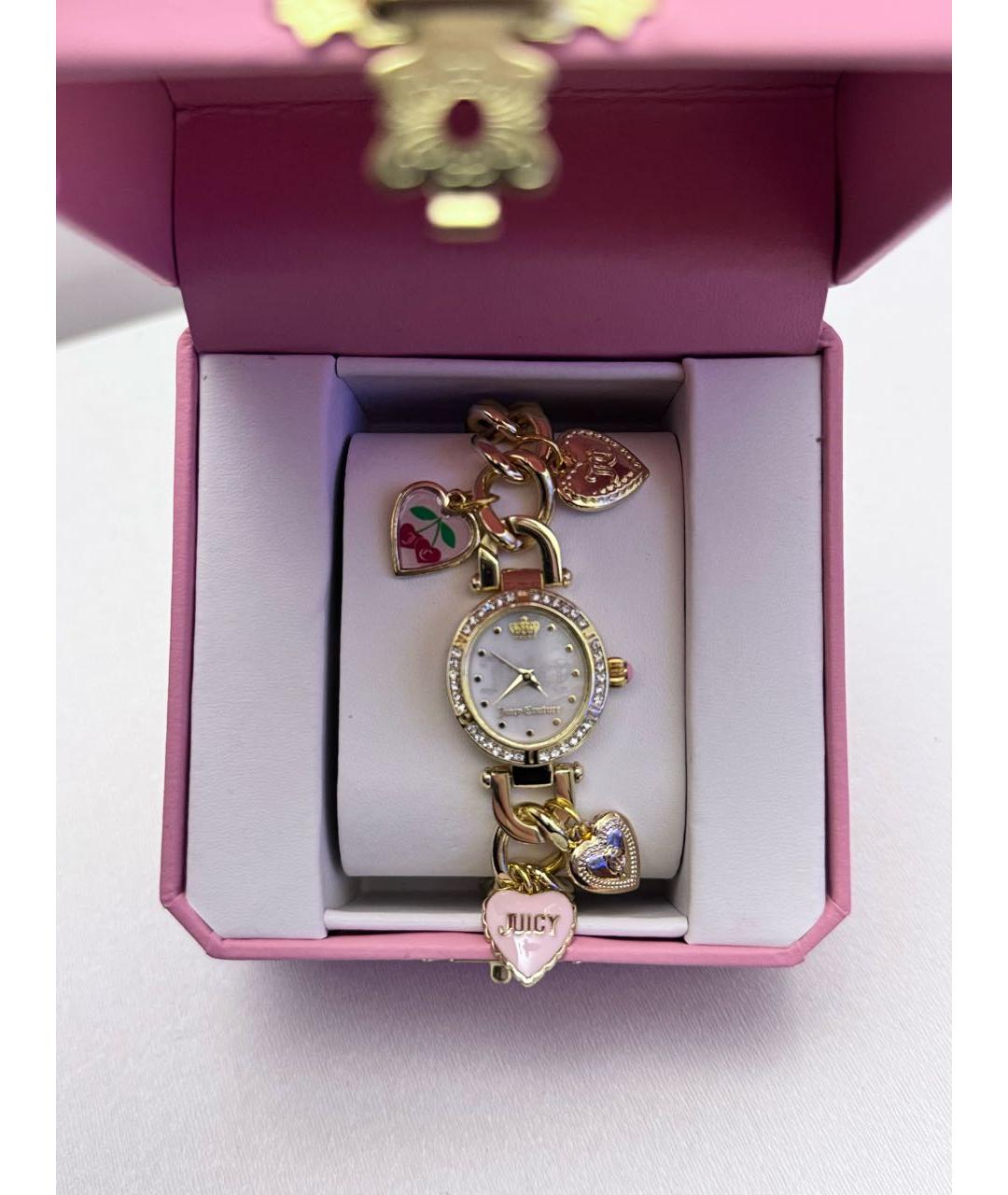 JUICY COUTURE Золотые часы, фото 3