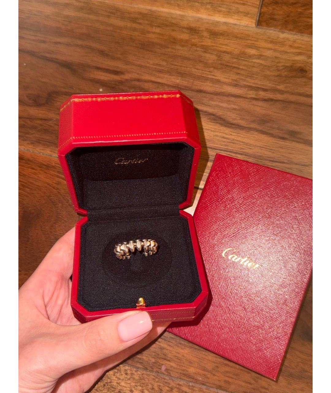 CARTIER Серебряное кольцо из белого золота, фото 5