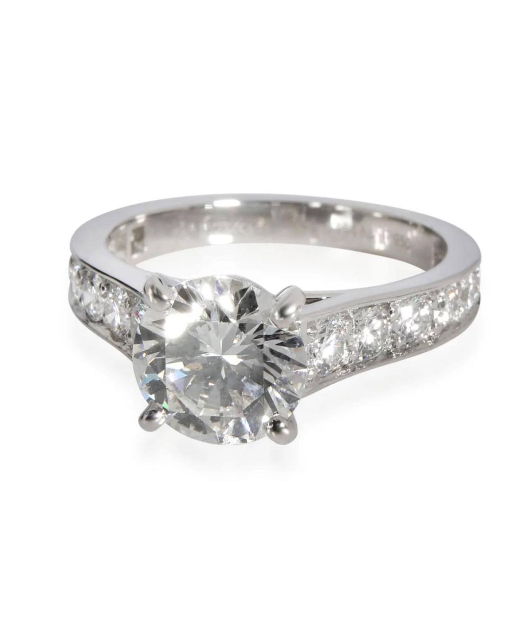CARTIER Серебряное платиновое кольцо, фото 1