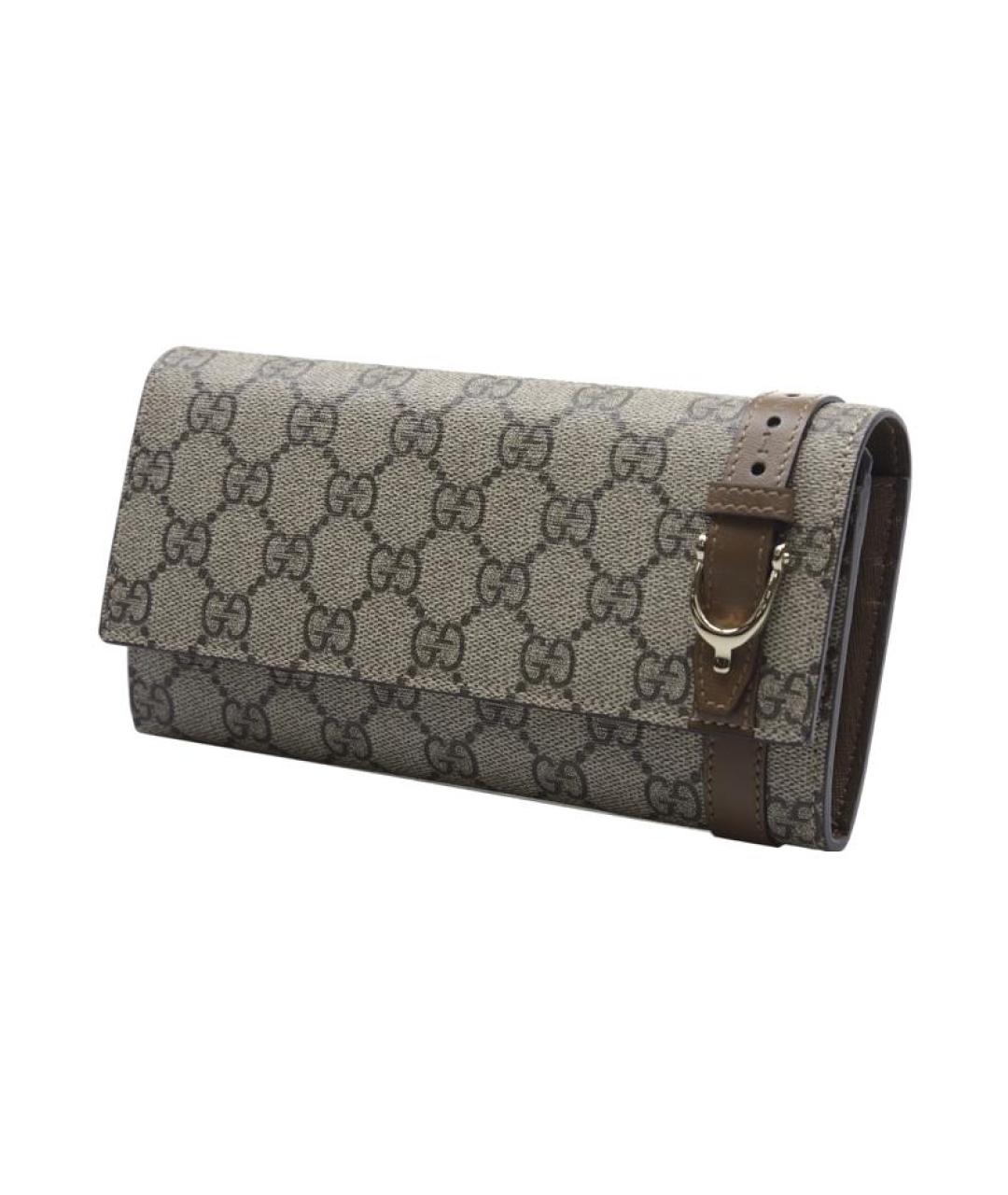 GUCCI Серый кошелек, фото 2