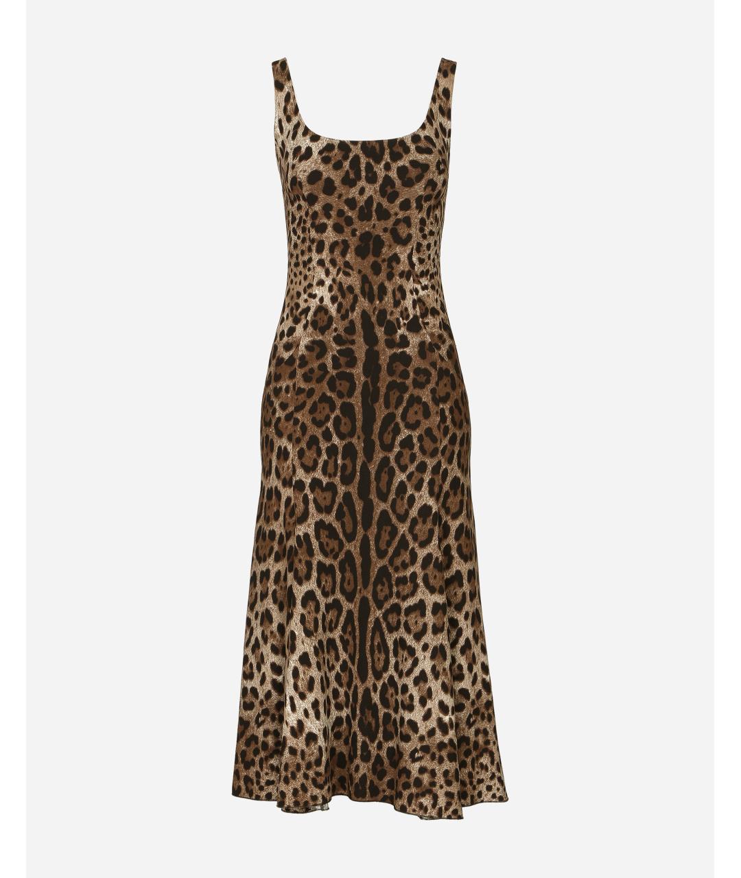 DOLCE&GABBANA Мульти платье, фото 8