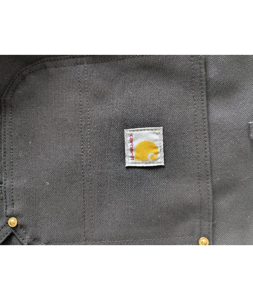 CARHARTT Черные хлопковые повседневные брюки, фото 4