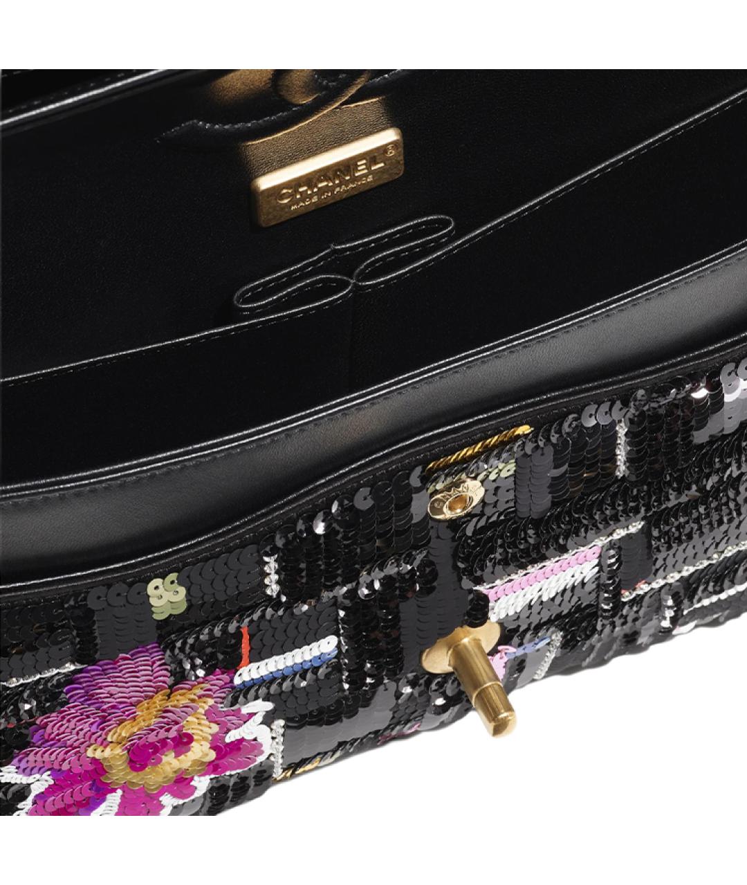 CHANEL Черная сумка через плечо, фото 4