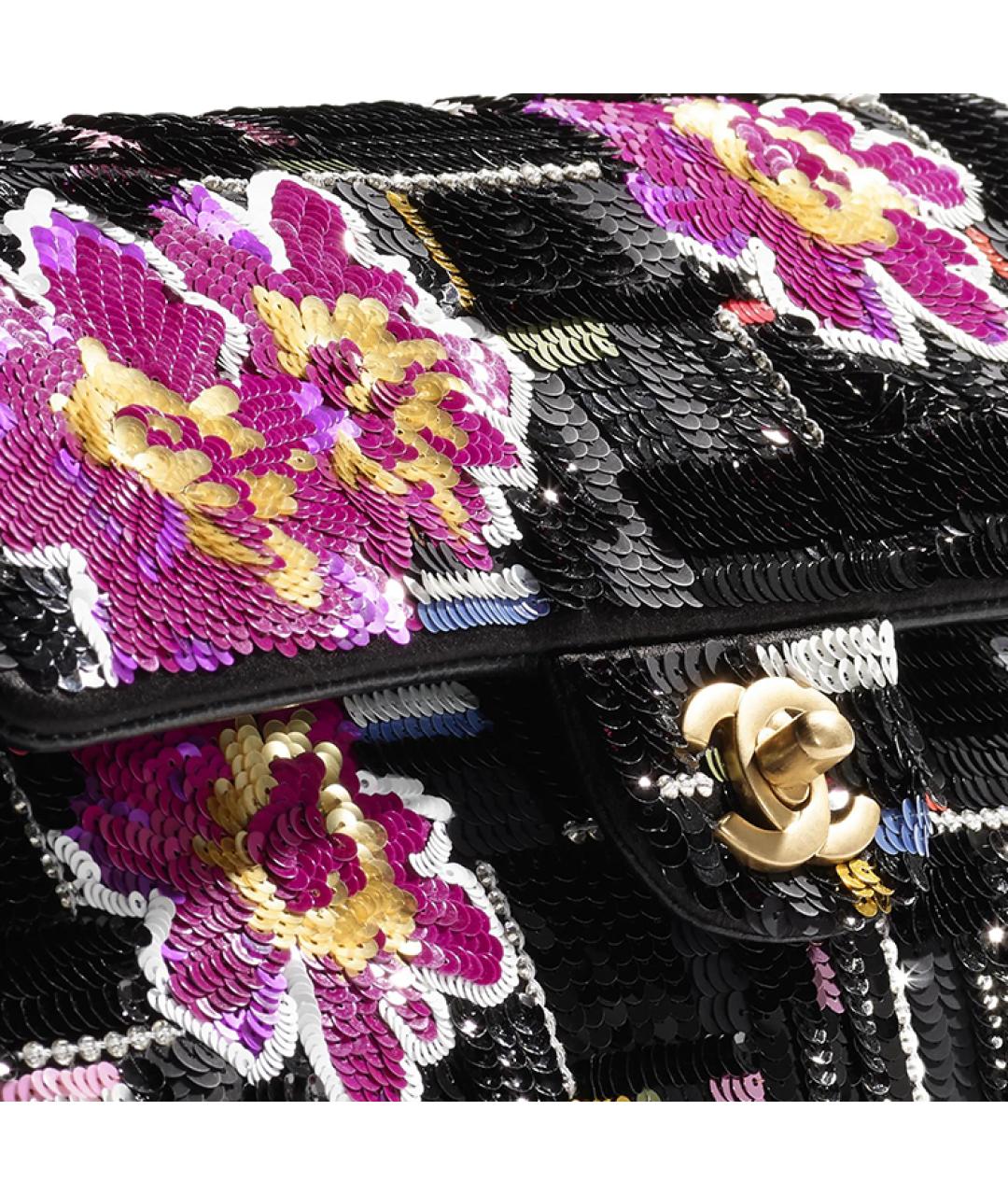 CHANEL Черная сумка через плечо, фото 3