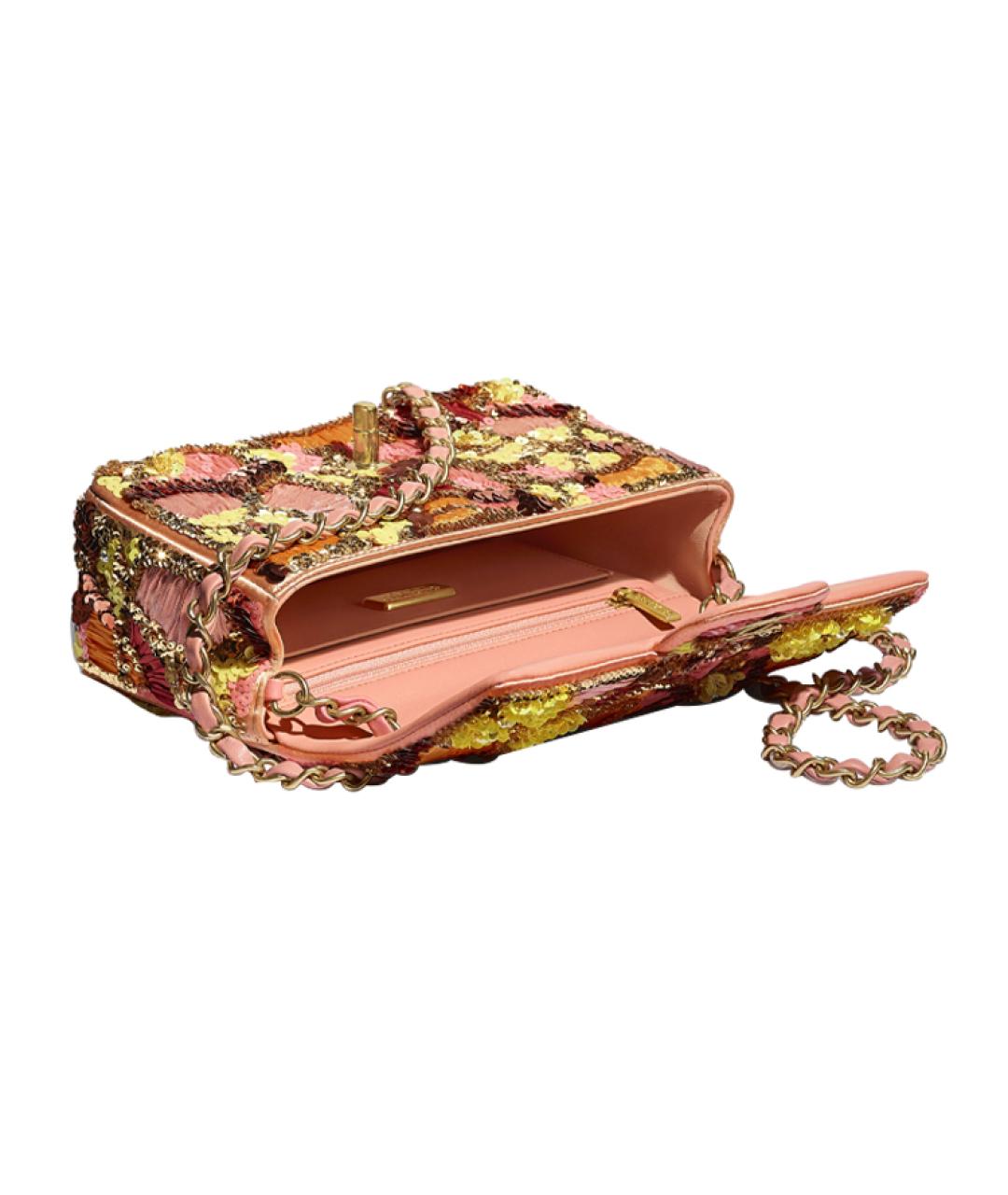CHANEL Розовая сумка через плечо, фото 3