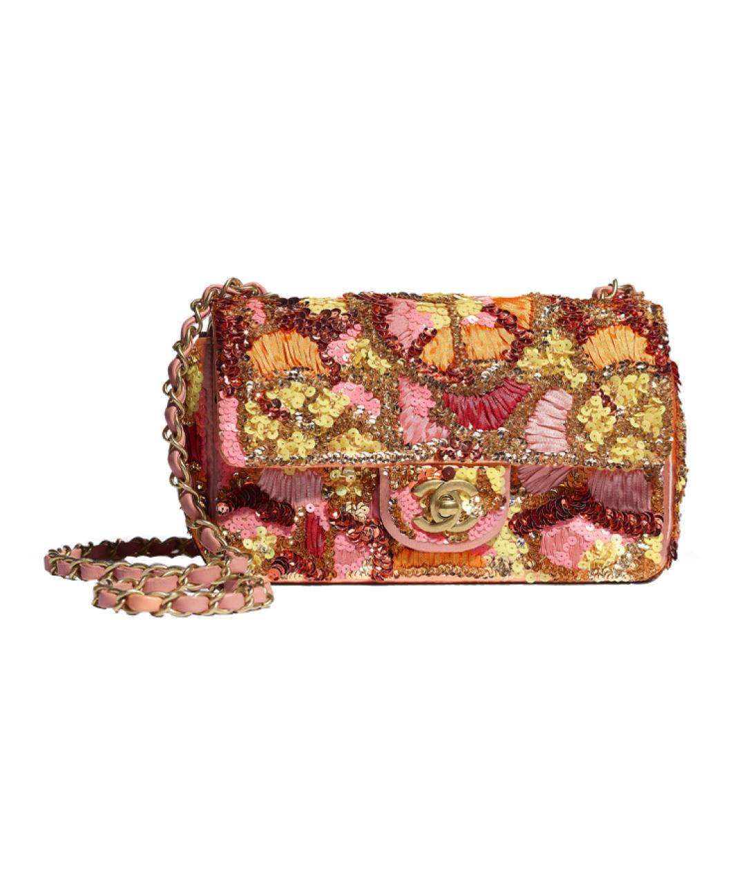 CHANEL Розовая сумка через плечо, фото 1