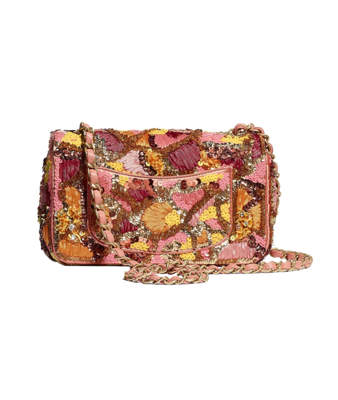 CHANEL Розовая сумка через плечо, фото 2