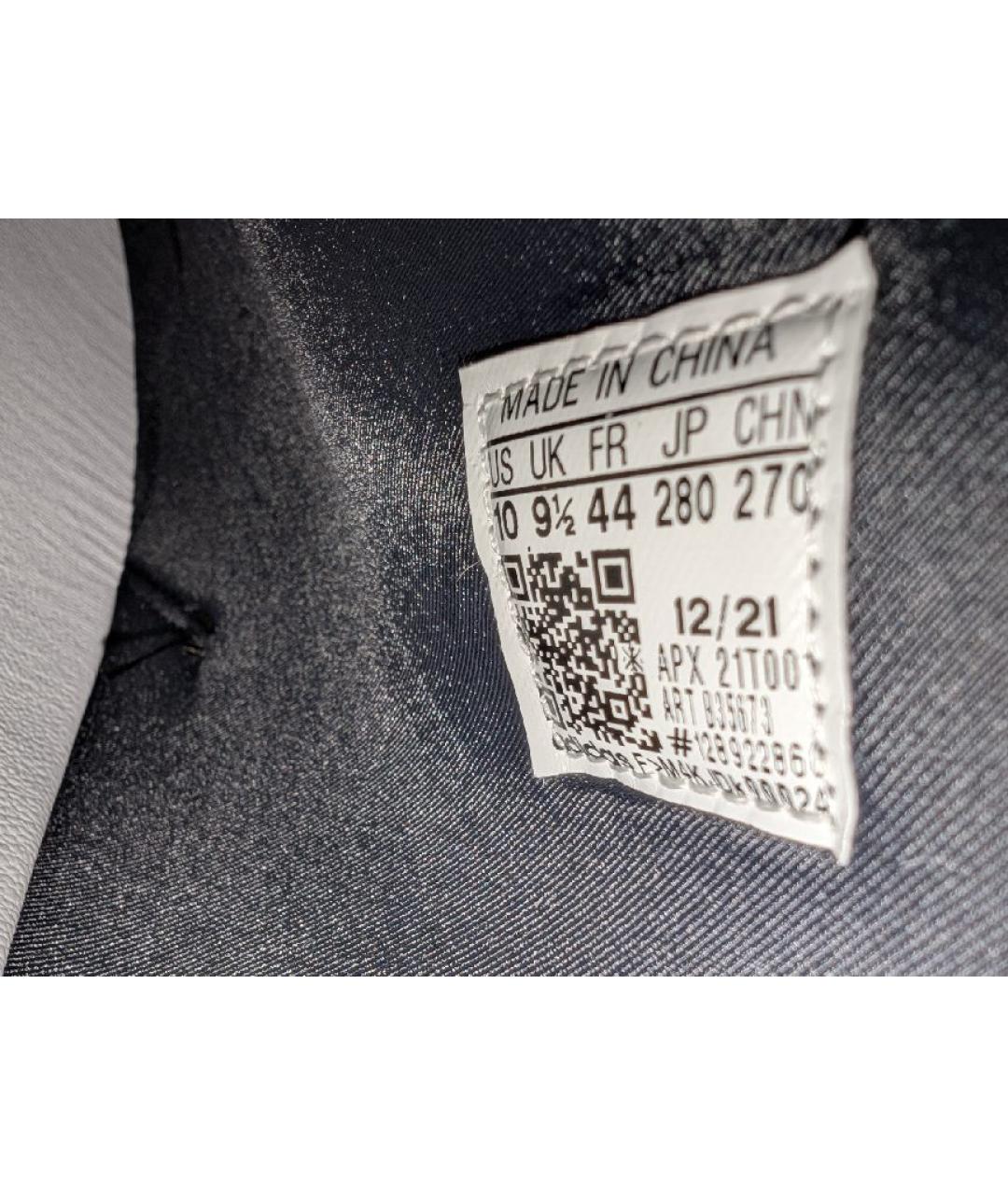 Y-3 Черные кожаные высокие кроссовки / кеды, фото 8