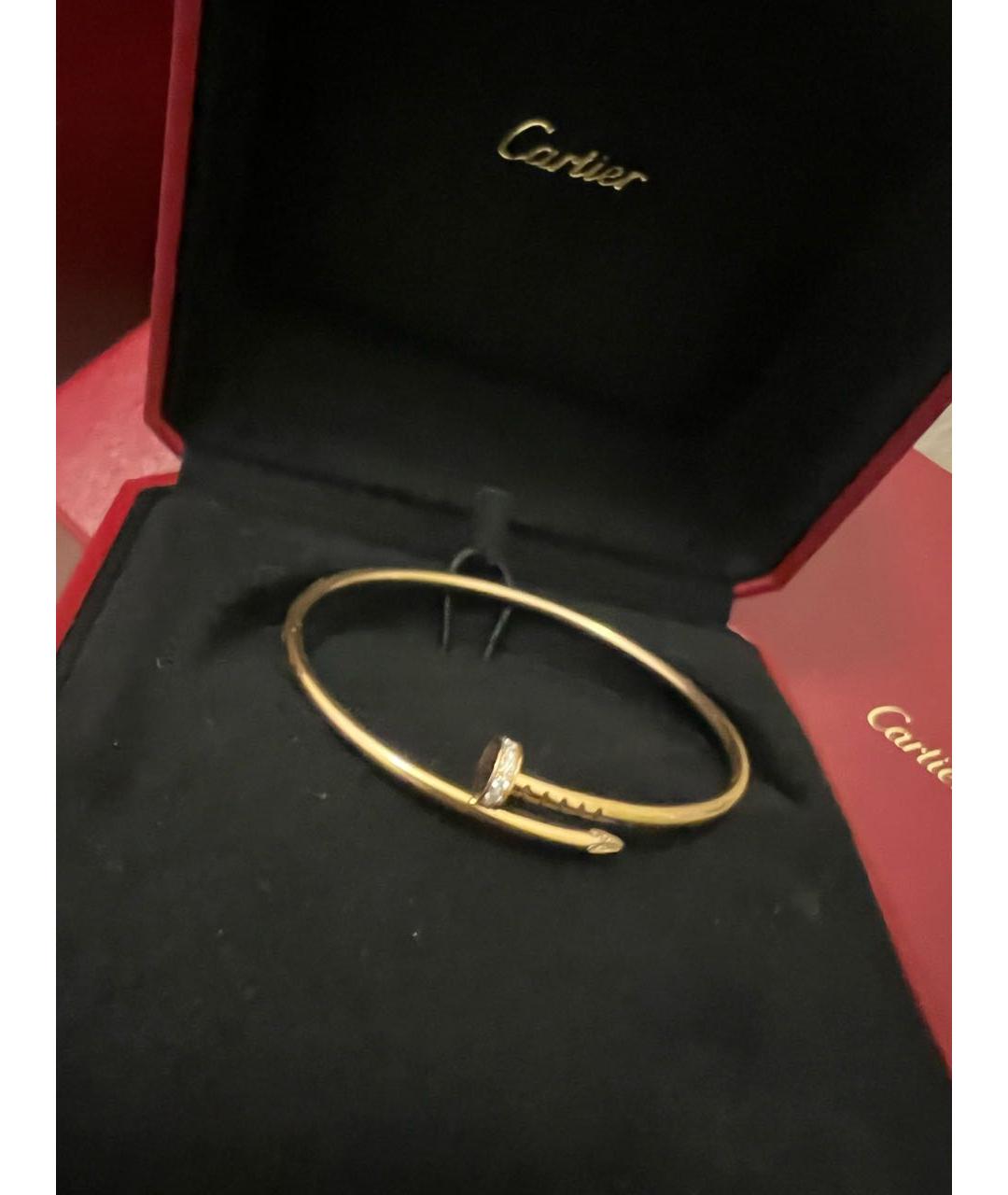 CARTIER Розовый браслет из розового золота, фото 2