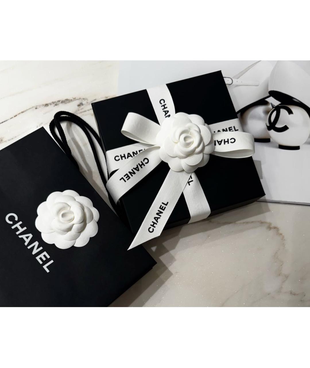 CHANEL Белое жемчужное колье, фото 7