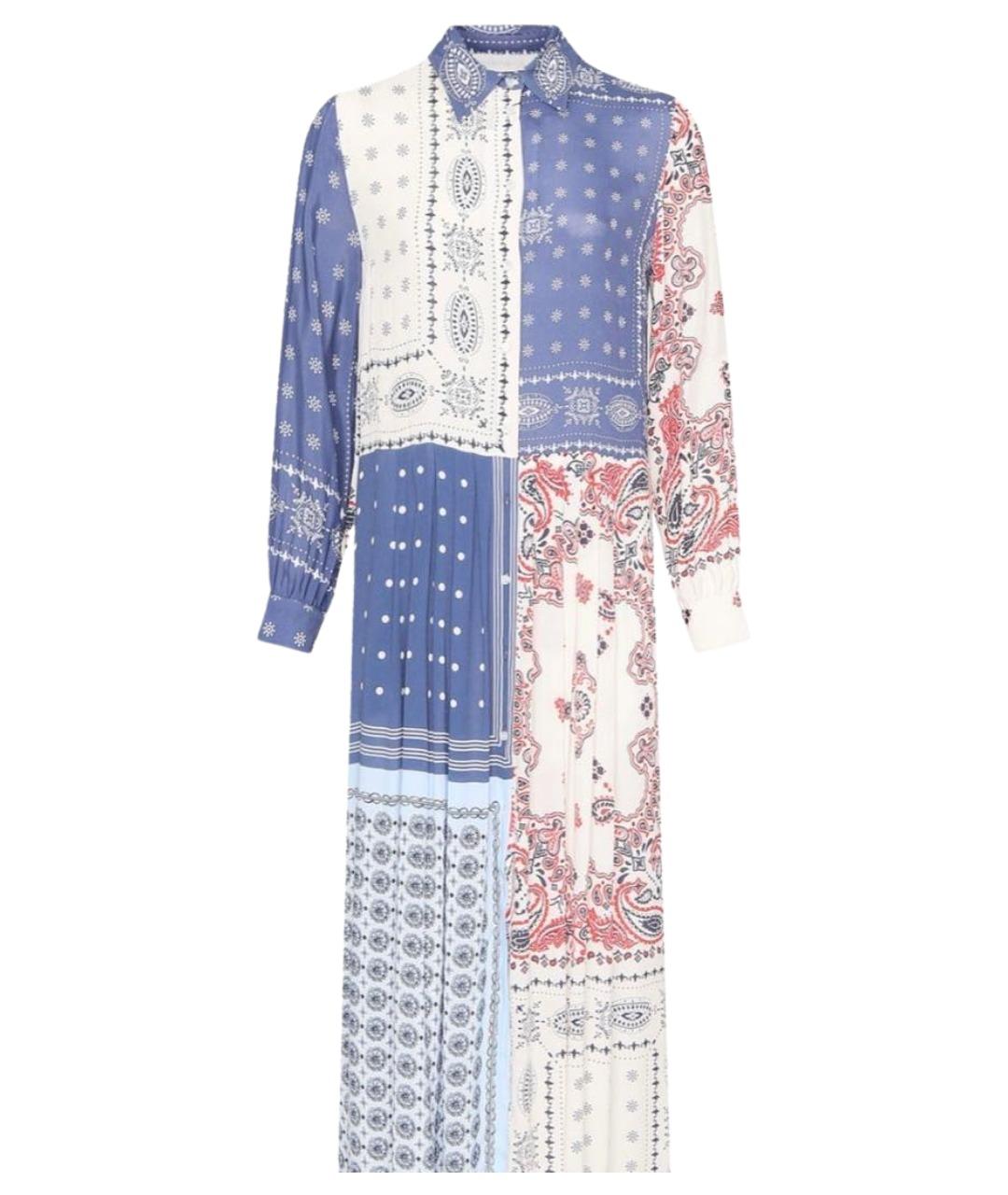 WEEKEND MAX MARA Мульти вискозное повседневное платье, фото 1