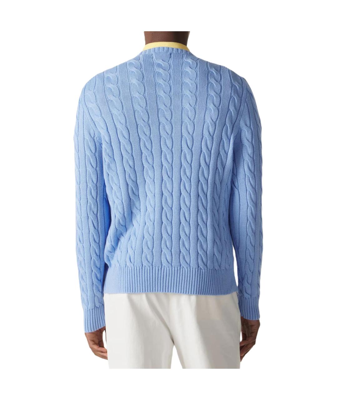 POLO RALPH LAUREN Голубой джемпер / свитер, фото 3