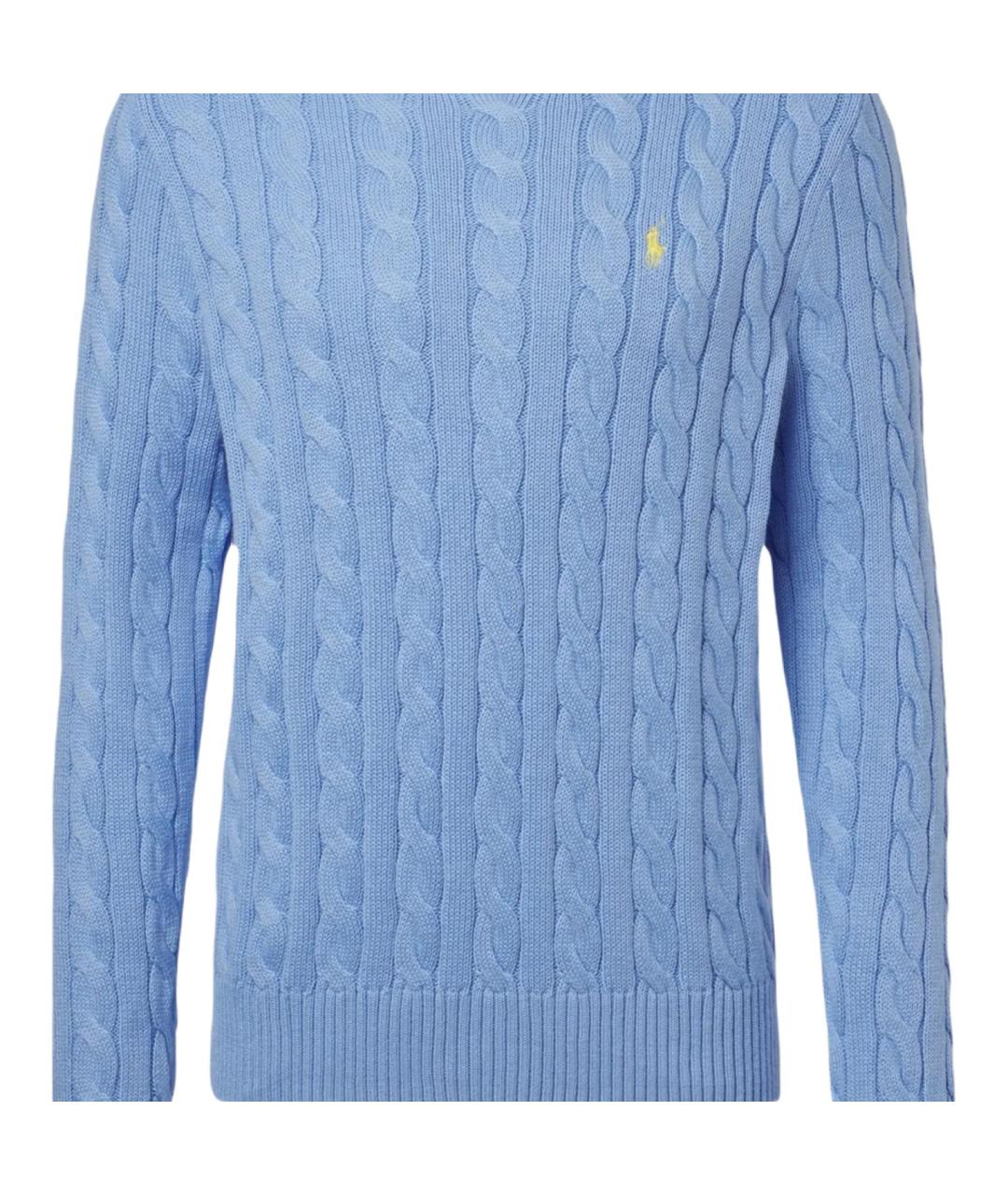 POLO RALPH LAUREN Голубой джемпер / свитер, фото 4