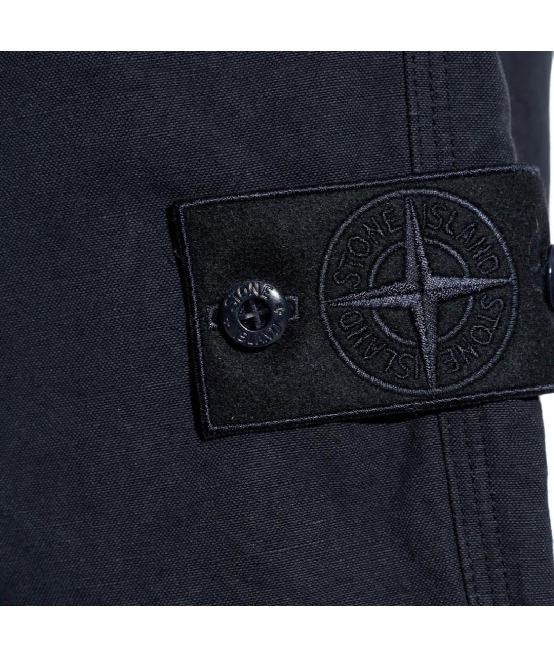 STONE ISLAND Темно-синие шорты, фото 5