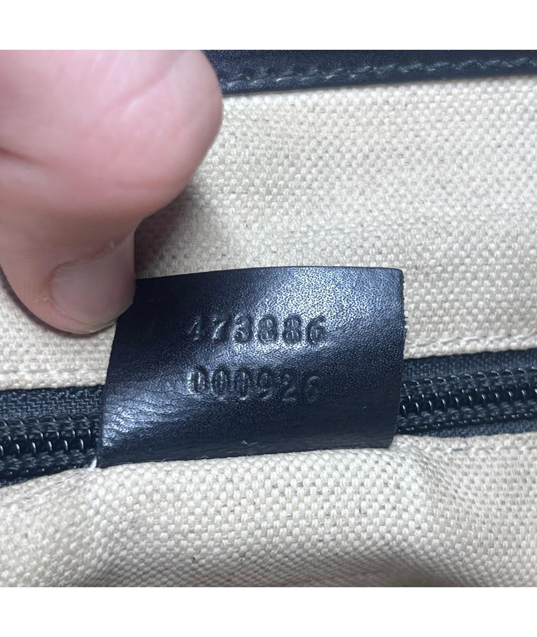 GUCCI Бежевая сумка на плечо из лакированной кожи, фото 6