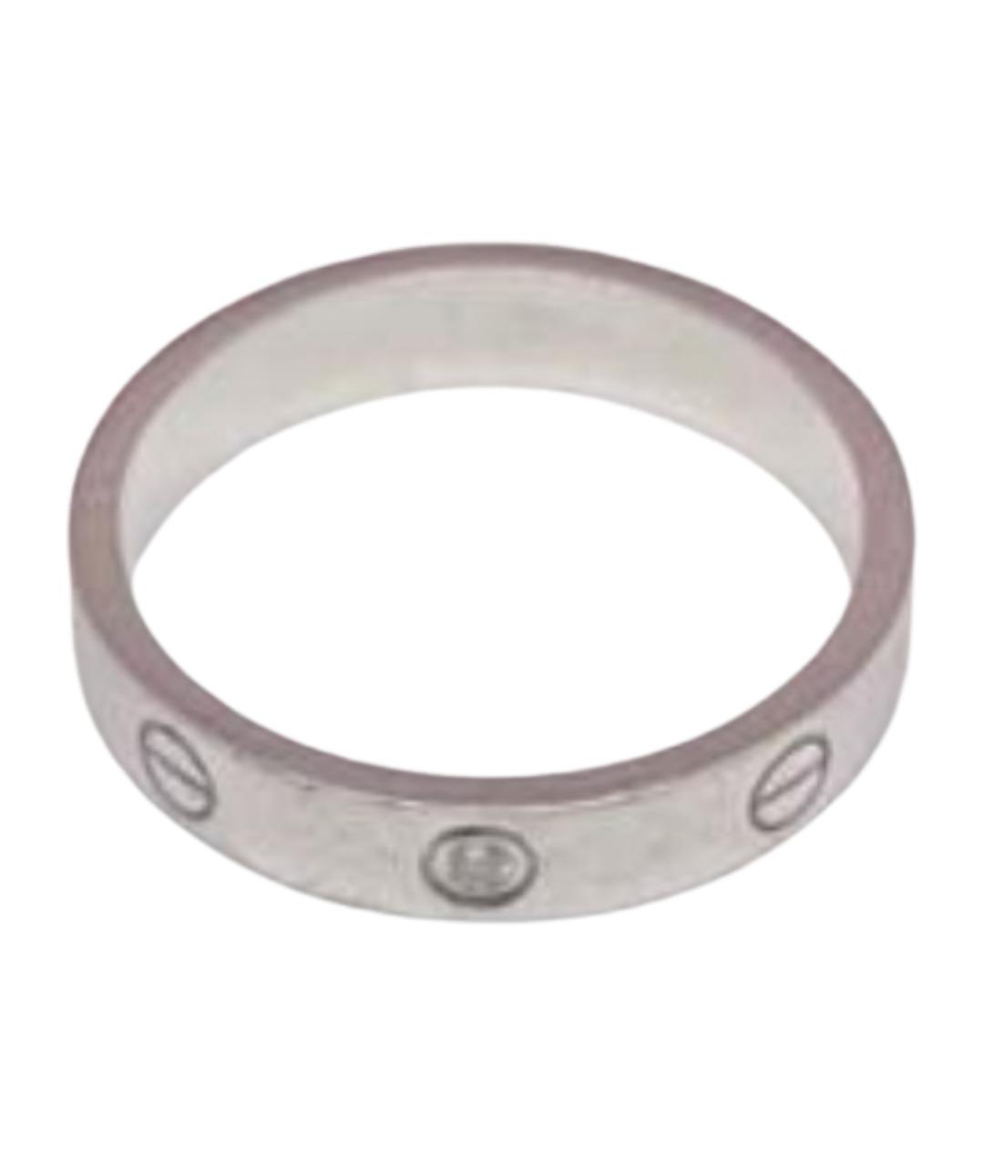 CARTIER Серебряное кольцо из белого золота, фото 1