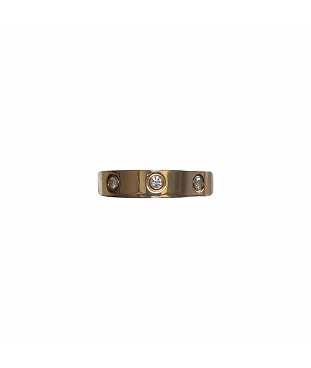 CARTIER Золотое кольцо из розового золота, фото 1
