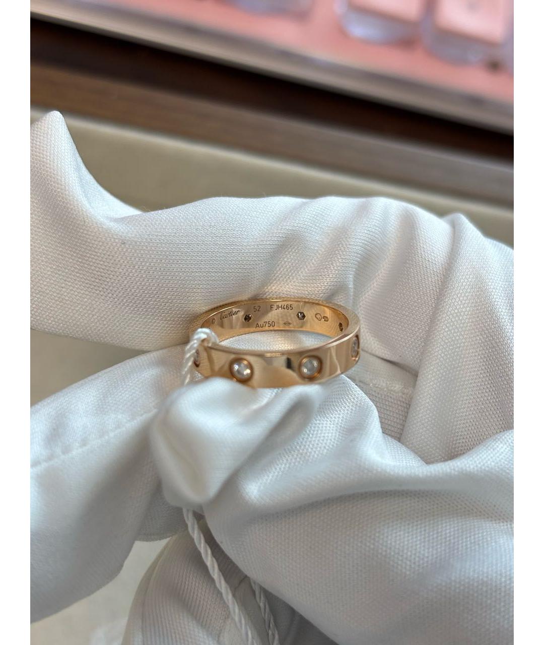 CARTIER Золотое кольцо из розового золота, фото 5