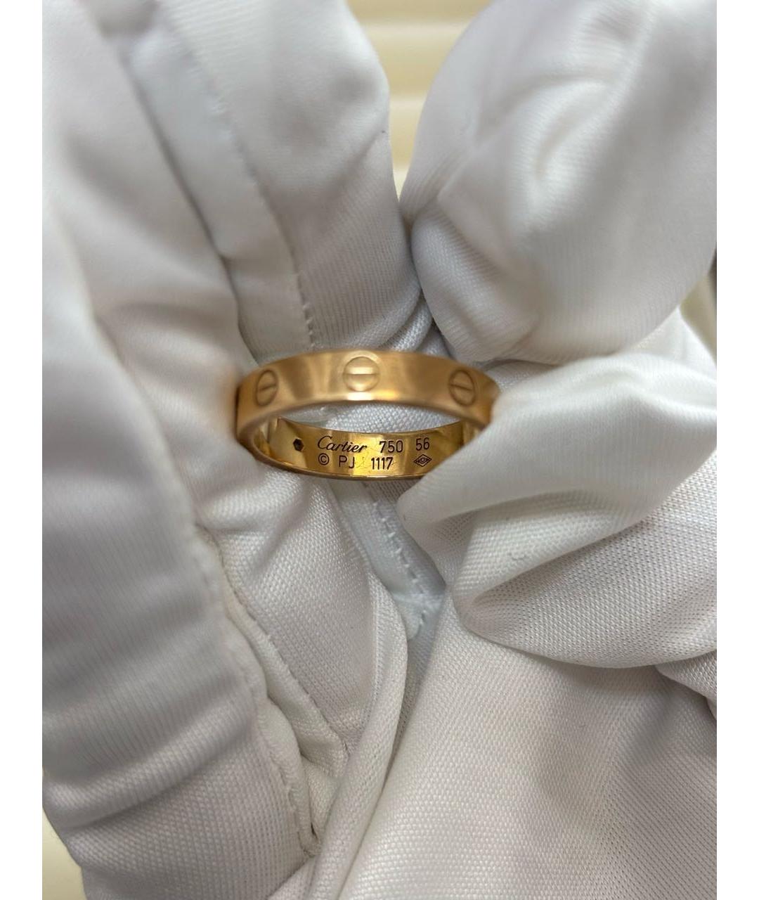 CARTIER Золотое кольцо из розового золота, фото 4