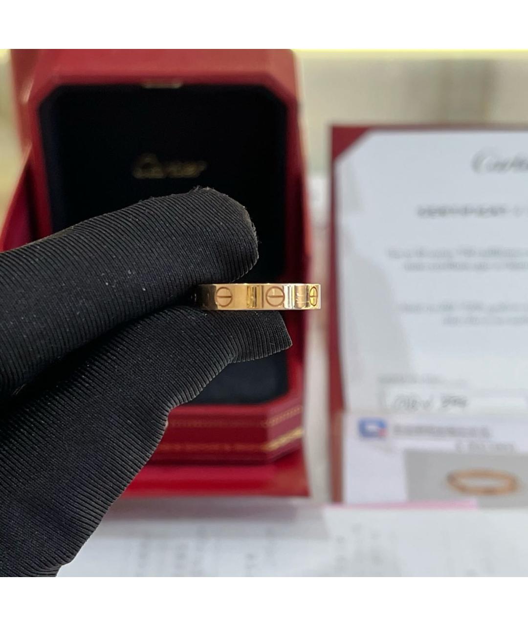 CARTIER Золотое кольцо из розового золота, фото 6