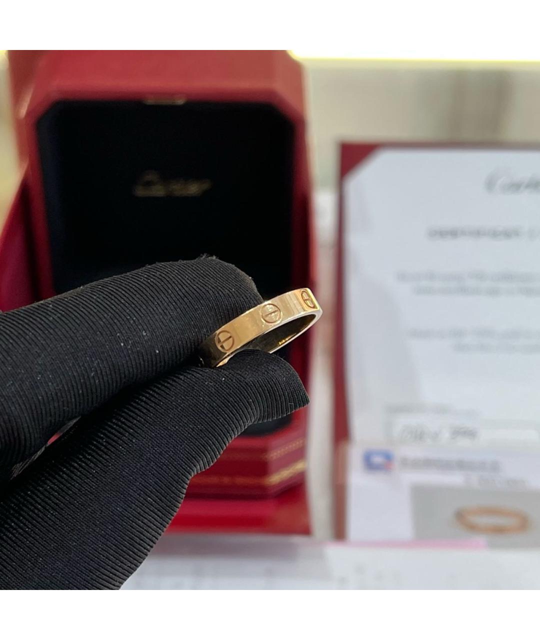 CARTIER Золотое кольцо из розового золота, фото 2