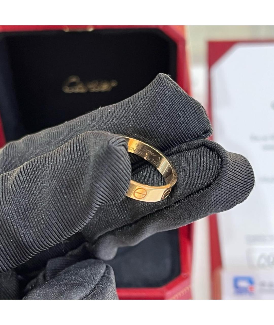 CARTIER Золотое кольцо из розового золота, фото 5