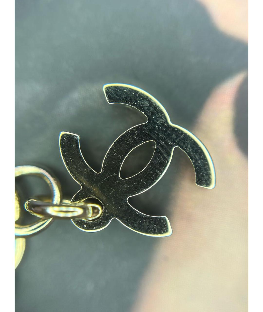 CHANEL Золотая подвеска, фото 6