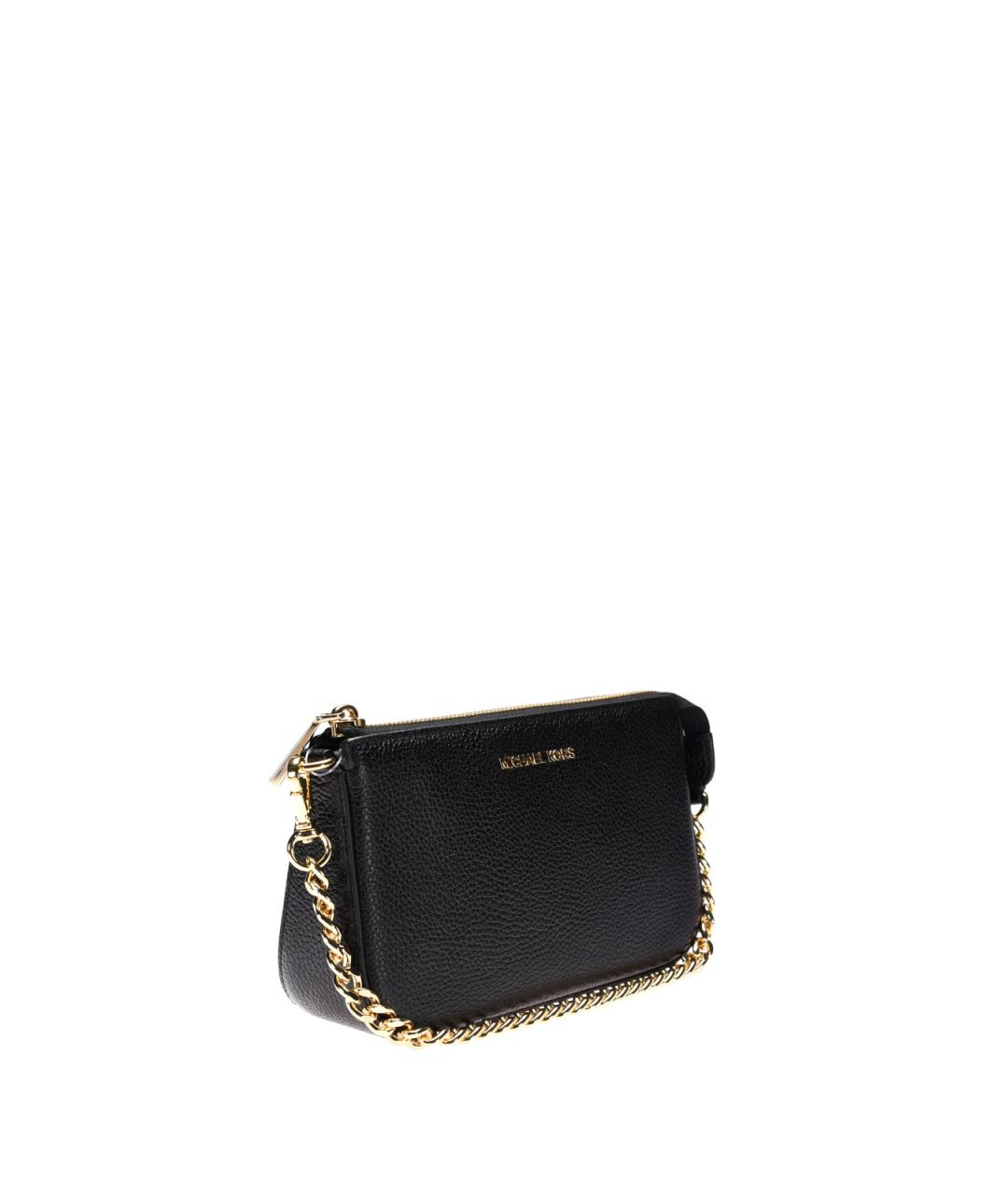 MICHAEL KORS Черный кожаный кошелек, фото 2