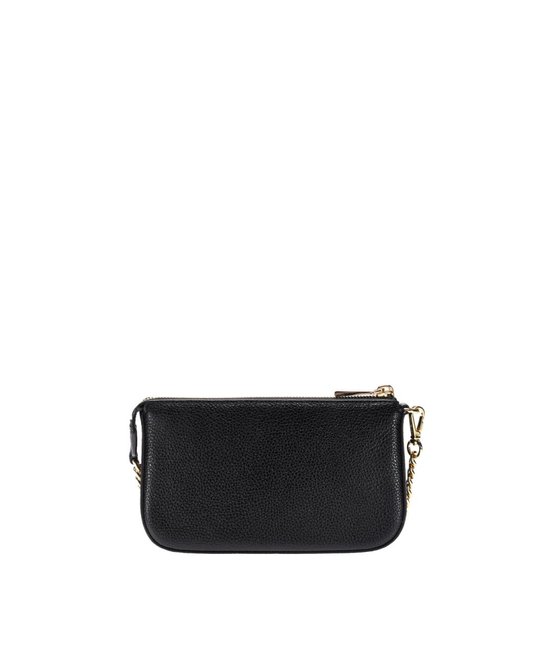 MICHAEL KORS Черный кожаный кошелек, фото 3